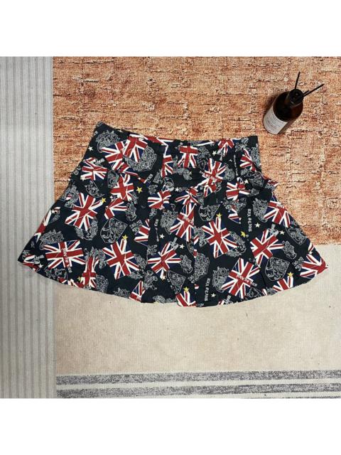 Hysteric Glamour (J) RNA GREAT BRITAIN MONOGRAM MINI SKIRT HYPEBEAST