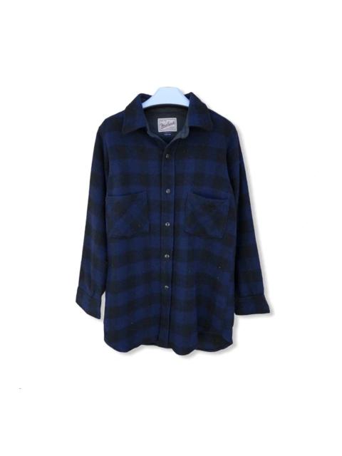 Other Designers Vintage - Woolrich Wool Plaid Tartan Button Up Shirt