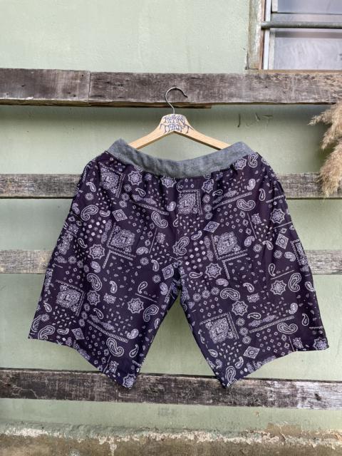Other Designers Vintage - RARE Bandana Design Shorts Pants Mind Game