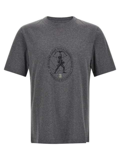 Brunello Cucinelli Brunello Cucinelli Men Printed T-Shirt