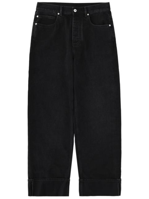 Bottega Veneta Bottega Veneta Men Jeans With Folded Hem