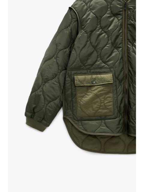 Other Designers ZARA Reversible Quilted jacket fashion