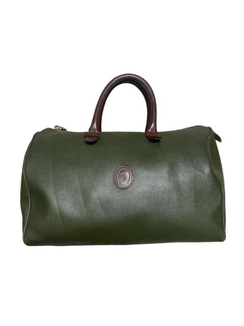 Other Designers Vintage Trussardi Leather Travel Luggage