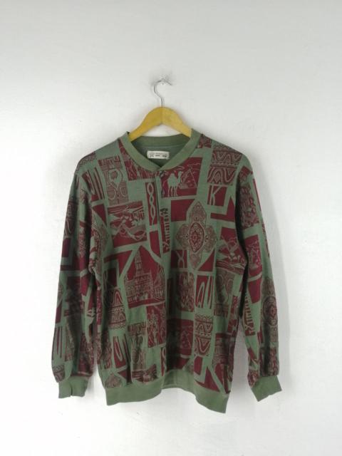Other Designers Vintage - DOLMAN CLUB FULLPRINT SWEATSHIRT