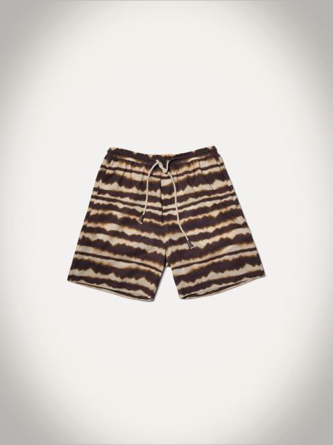 Nanushka Printed Cotton Voile Shorts
