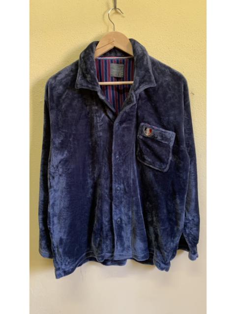 Other Designers Vintage - MARIE CLAIRE FLEECE BUTTON UP