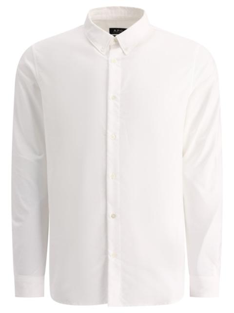 A.P.C. A.P.C. Men "Greg" Cotton Shirt