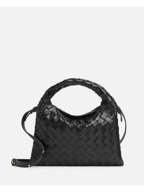 Bottega Veneta Bottega Veneta Women Mini Hop Hobo Leather Shoulder Bag