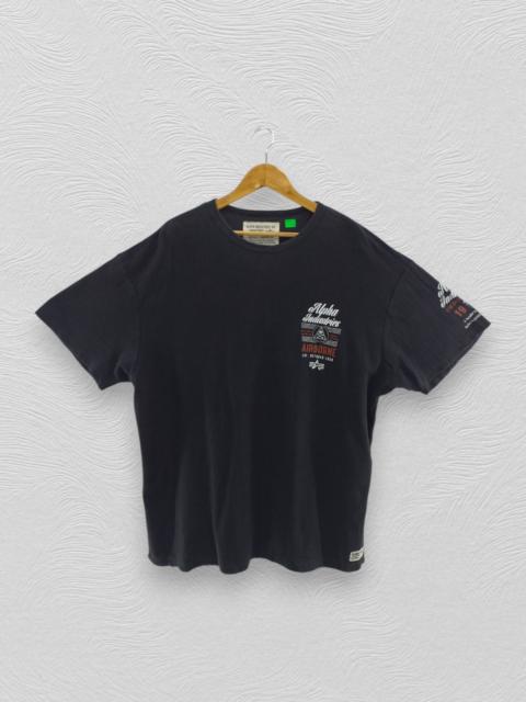 Other Designers Vintage Alpha Industries XXlarge Tshirt Big Logo -A032
