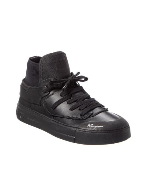 FERRAGAMO Ferragamo Neely Leather Sneaker