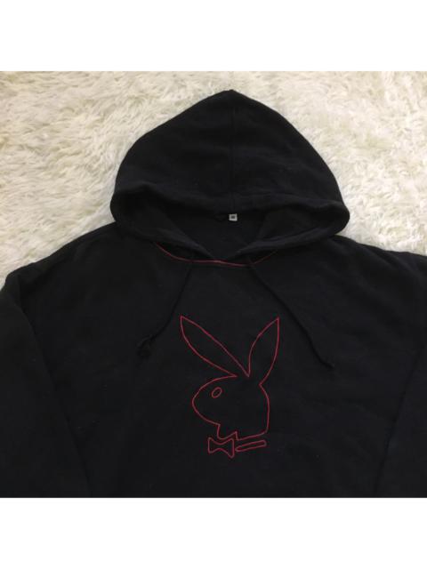 Other Designers Playboy - Playboy Embroidery Pull Over Hoodie