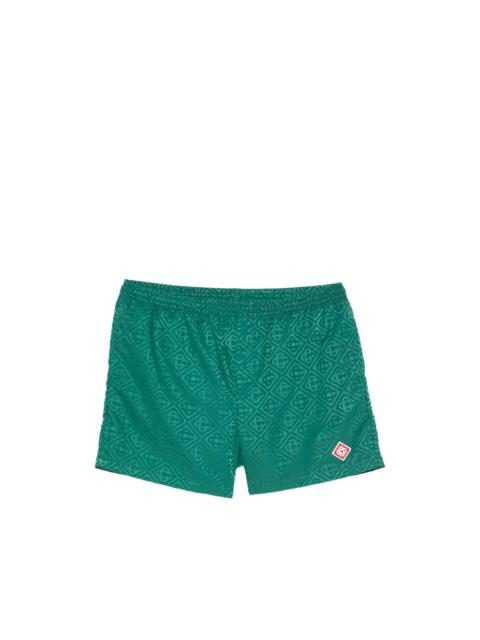 CASABLANCA Casablanca Green Beachwear - Swim Shorts Men