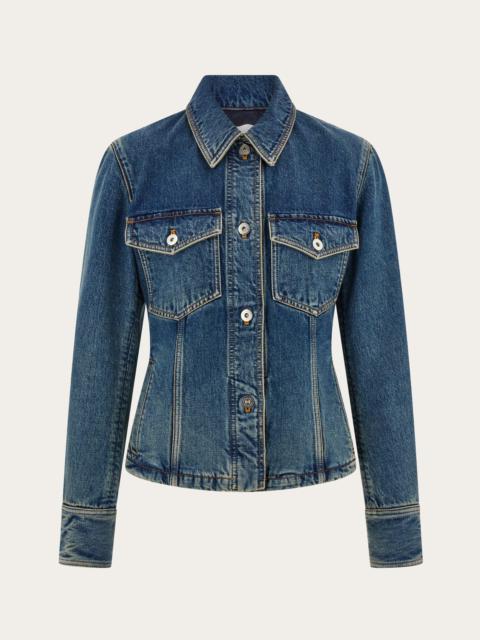 CELINE cardigan jacket in alpaca wool | REVERSIBLE