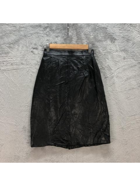 Other Designers Japanese Brand - CELENA GORGEOUS MODE SHEEP LEATHER SKIRT #6704-80
