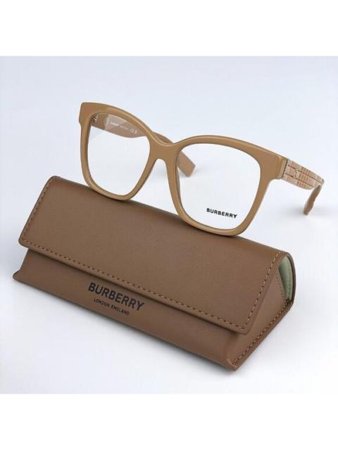 Burberry NEW Burberry BE2363 3990 Beige Square Women Eyeglasses