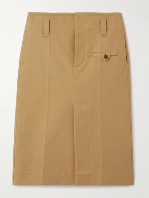 Bottega Veneta Cotton-canvas Skirt