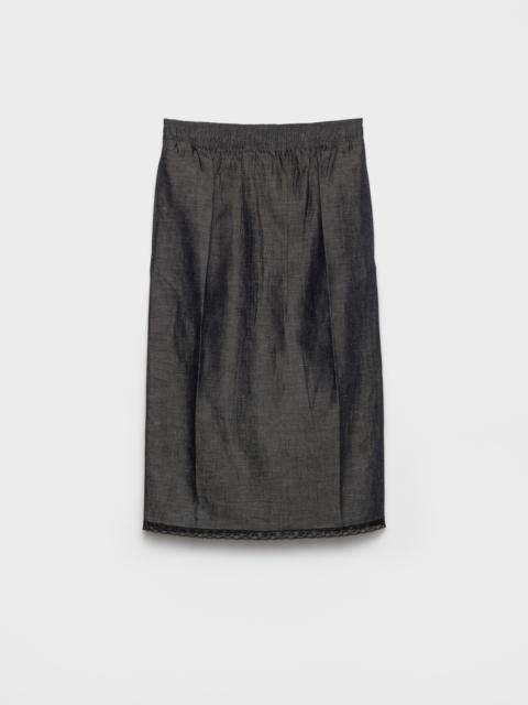 Prada Chambray skirt