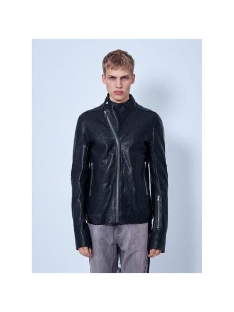 Rick Owens RICK OWENS Leather Release Jacket Black New & Authentic (Men