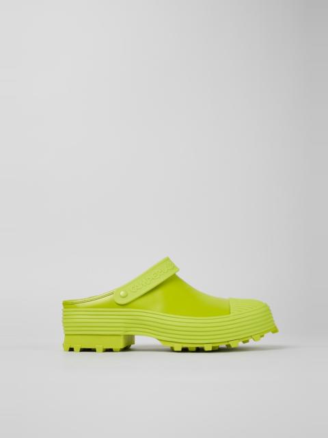 CAMPERLAB Green Leather Clog