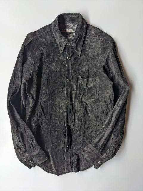 Jean Paul Gaultier Jean Paul Gaultier Objet mesh suede leather