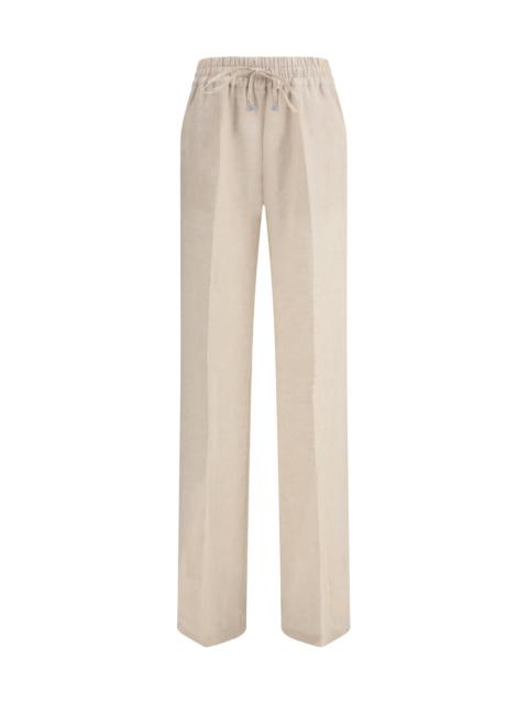 KITON - Kiton Women Linen Pants