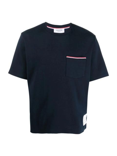 Thom Browne Oversized Short Sleeve Pocket Tee