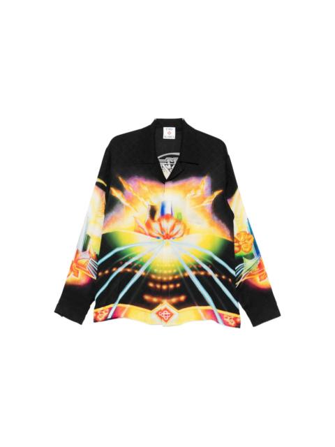 CASABLANCA Casablanca Black Shirts Men