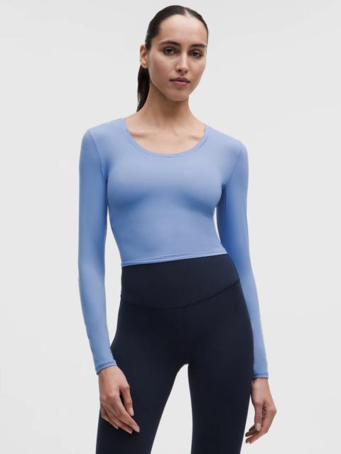 lululemon Unrestricted Power Cropped Long-Sleeve Shirt