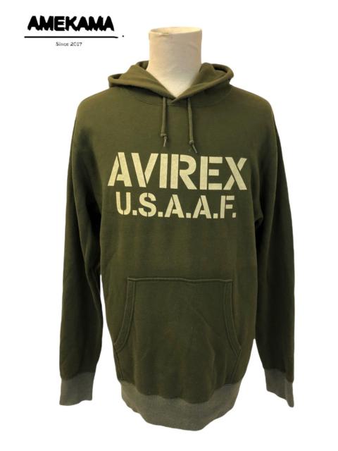 Other Designers Avirex Hoodies Green Army