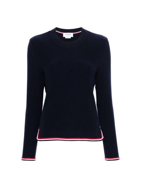 Thom Browne Cashmere Long Sleeve Top