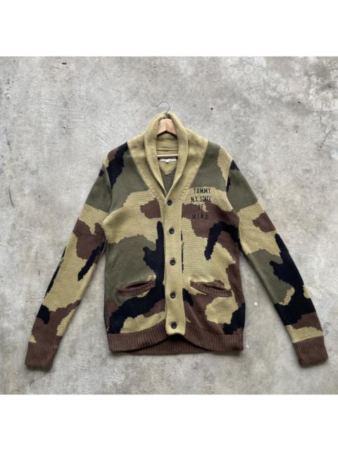 Other Designers Cardigan - Vintage Tommy Kanye West Camo Style Cardigan Knitwear RARE