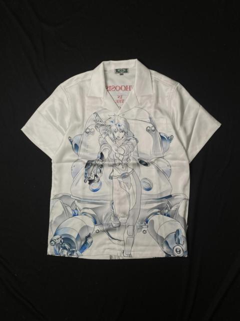 Other Designers Japanese Brand - Rare Whoosis × Ghost in the Shell Graphic White Shirt Medium