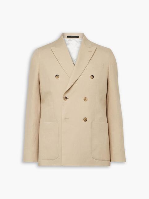 Paul Smith Double-breasted linen blazer
