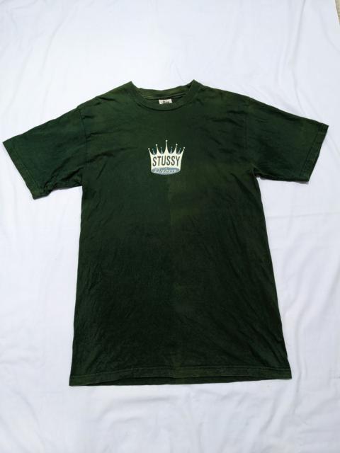 Other Designers RARE Vintage 90s Stussy Deluxe Crown Center Logo Tee