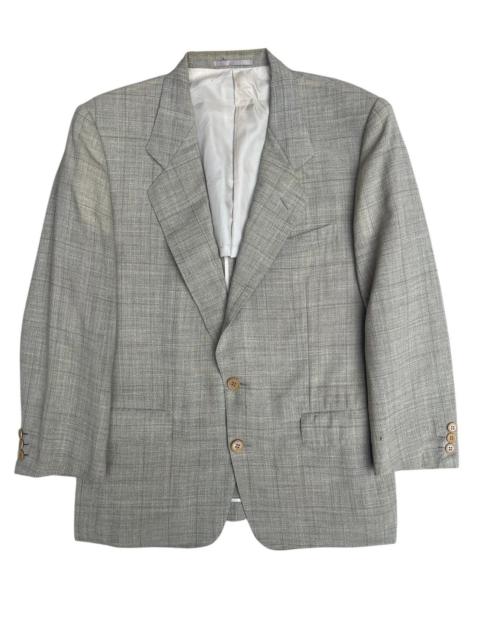 SAINT LAURENT Yves Saint Laurent Diffusion Hommes Blazer Subtle Gray Plaid