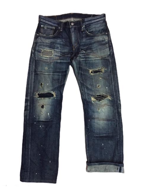 Other Designers Edwin - Rare Jeans Selvedge Edwin Ripped Design