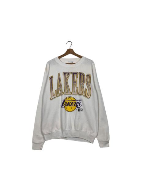 Other Designers Tultex - LOS ANGELES LAKERS Big Logo Sweatshirts Nba Logo 7 #2018-C88