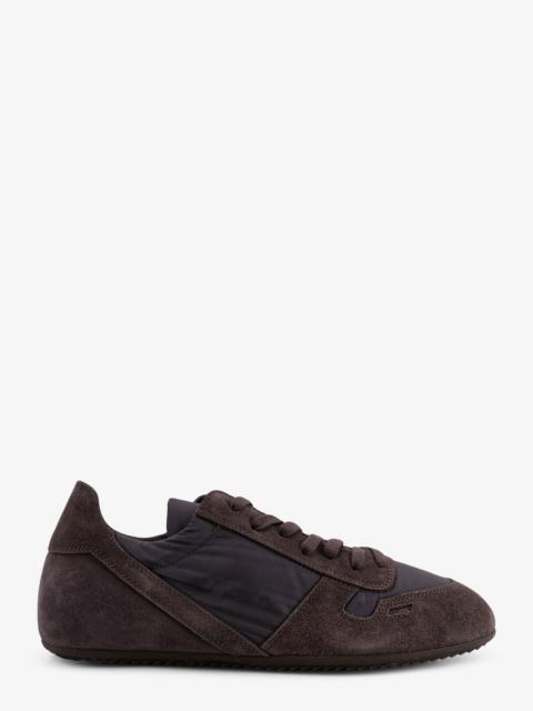 Rick Owens Rick Owens Minimal Nylon And Suede Sneakers