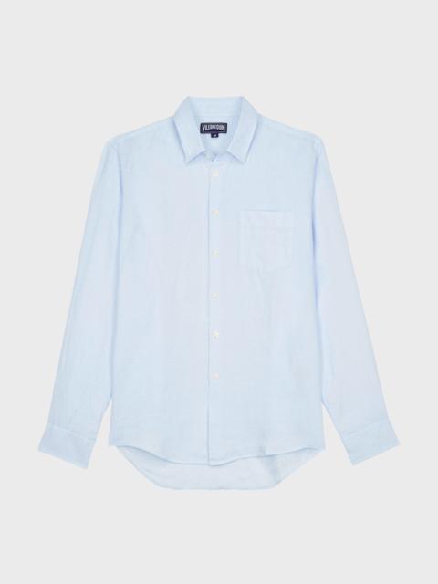 Vilebrequin Men Linen Shirt Solid