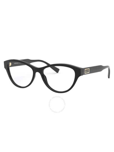 Versace Demo Cat Eye Ladies Eyeglasses VE3276A GB1 54