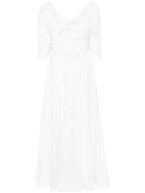 DÔEN Ischia midi dress