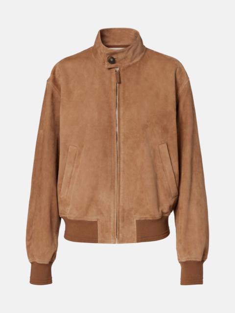 Tod's Suede bomber jacket
