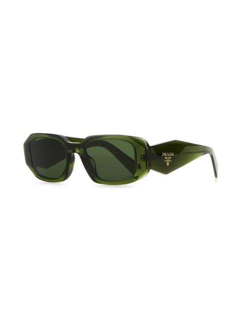 Prada Army Green Acetate Sunglasses