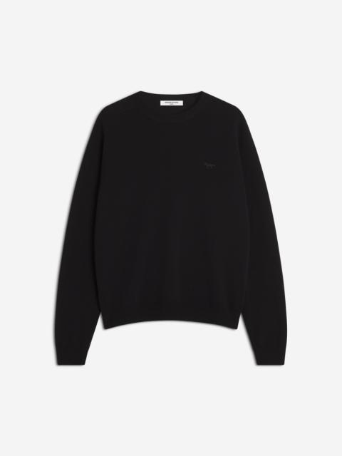 Maison Kitsuné TECHNICAL MERINO WOOL JUMPER