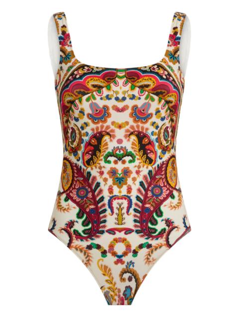 Etro Etro Floral Paisley-motif Swimsuit