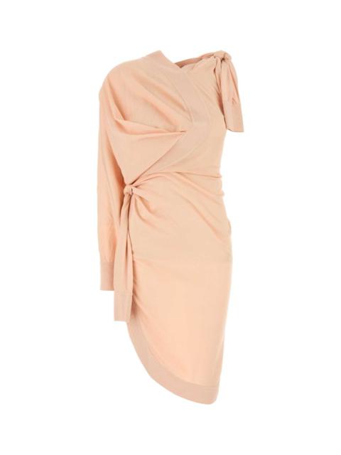 Salvatore Ferragamo Women Pink Cotton Blend Dress