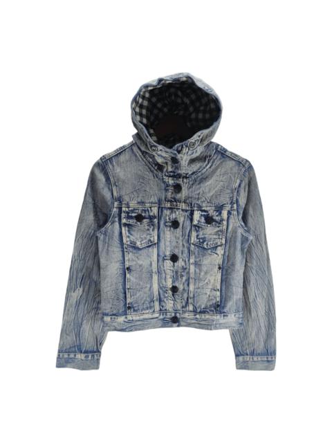 Japanese Brand - Valentine's High Women Denim Jacket Hoodie