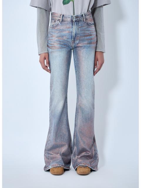 Acne Studios Acne Studios Women Fitted Glitter Jeans