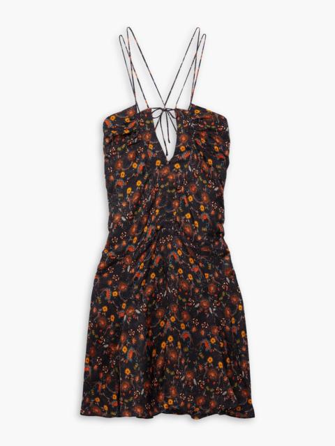 Isabel Marant Presly floral-jacquard mini dress