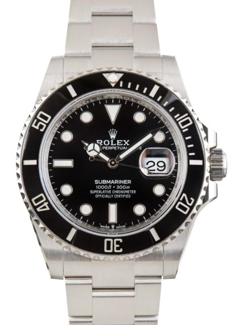 ROLEX Pre-owned Rolex Submariner Black Dial Ref 126610